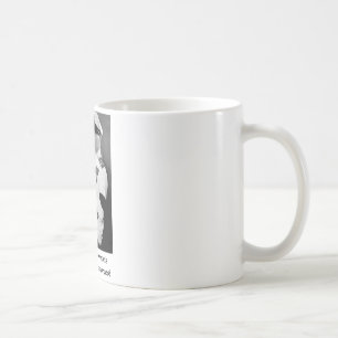 Stiller Film ~ alter FotoMonocle für Herrn Peanut Kaffeetasse