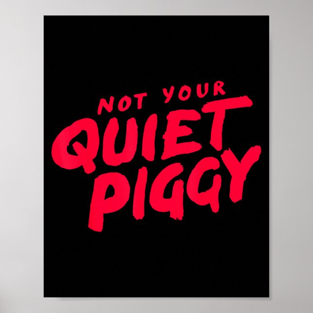 Stiller Ggy-Frauenprotest  Poster (Vorne)