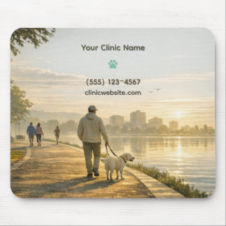 Stiller Morgenspaziergang – Klinik-Mauspad Mousepad