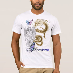 Stiller Power Grafik T-Shirt