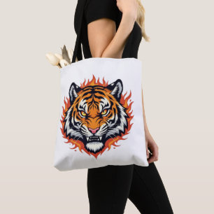 Stiller Tiger – Präzision und Kraft Tasche