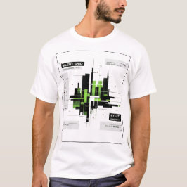 Stilles Raster | Taktisches Minimal-Tech-Raster-St T-Shirt