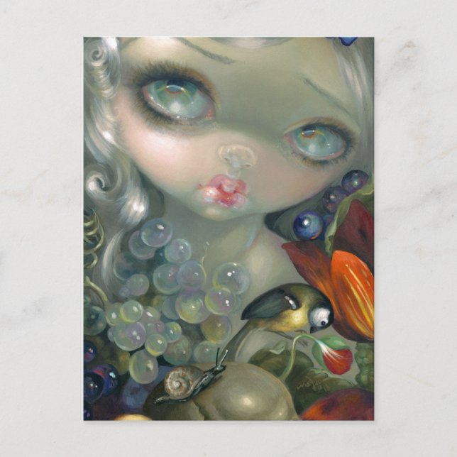 "Stilleven I: Slak en Schedel" Postcard Postkarte (Vorderseite)