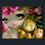 Stilleven III:  Citroen ART PRINT pop still life Poster<br><div class="desc">"Stilleven III: Citroen" - a piece that debuted and sold at the Spectrum Fantastic LIVE art show. This "Stilleven" (Dutch word for "Still Life") - is the third in a series of works I have planned that feature "deconstructed" elements of still lifes inspired by the Dutch master painters of the...</div>