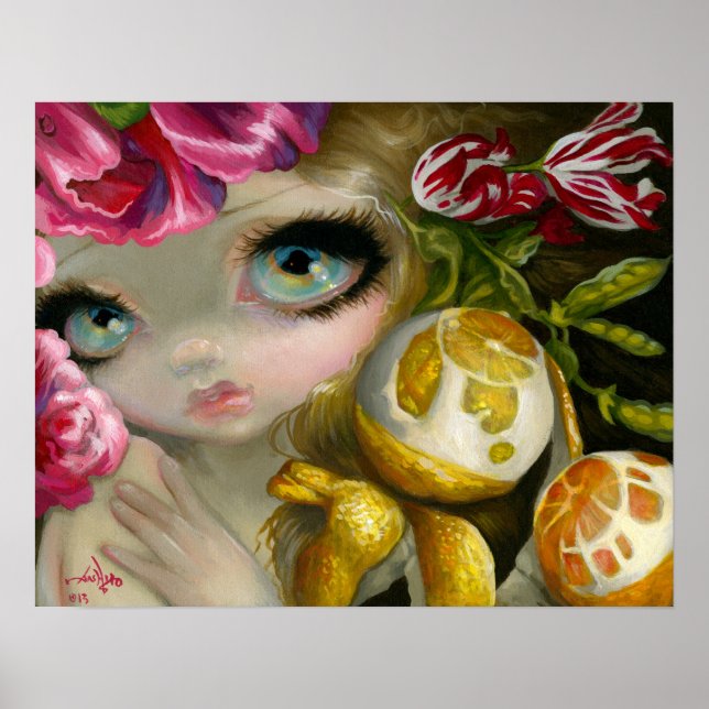 Stilleven III:  Citroen ART PRINT pop still life Poster (Vorne)