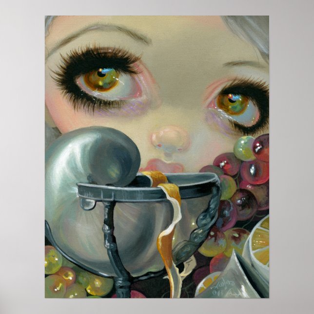 Stilleven IV: Nautilusbeker ART PRINT Pop Surreal Poster (Vorne)