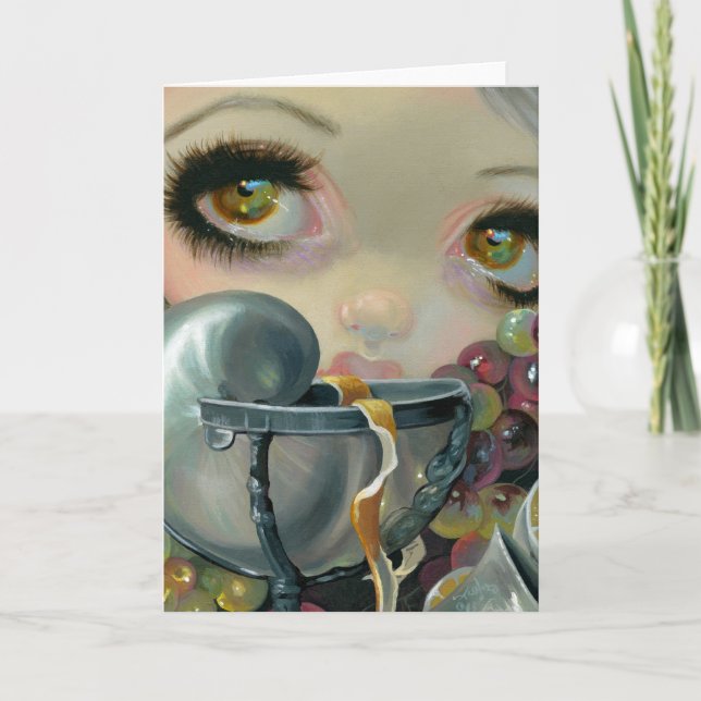 "Stilleven IV: Nautilusbeker" Grußkarten Karte (Vorderseite)