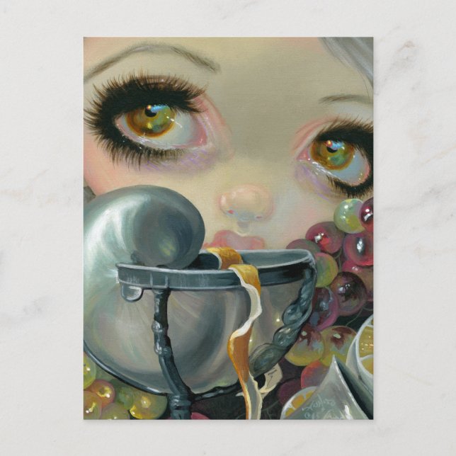 "Stilleven IV:  Nautilusbeker" Postkarte (Vorderseite)