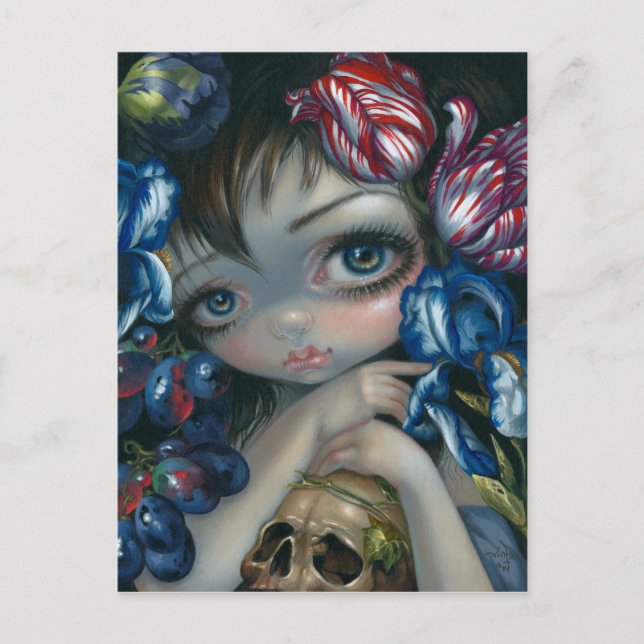 "Stilleven VII :  Carte postale Bloesem" (Devant)