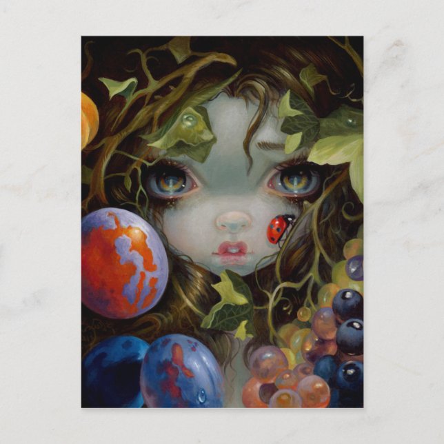 "Stilleven VIII: Lieveheersbeestje" Postcard Postkarte (Vorderseite)