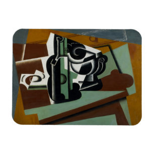 Stillleben, 1917 (Öl auf Platte) Magnet