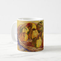 Stillleben, Äpfelkörbe von Vincent van Gogh