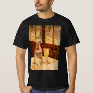 Stillleben bei Absinthe von Vincent van Gogh T-Shirt