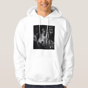 Stillleben-Bild einer Violine in s/w Hoodie