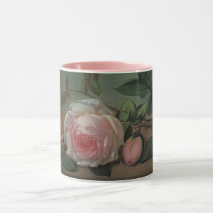 Stillleben Blumen auf einem Sims von Otto Ottesen Tasse
