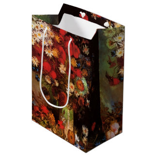Stillleben Blumen in einer Vase von Vincent van Go Mittlere Geschenktüte