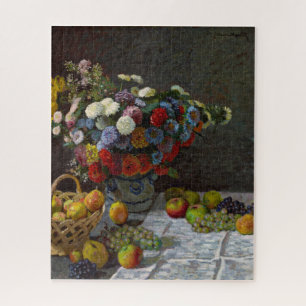 Stillleben Blumen und Früchte Claude Monet 1869