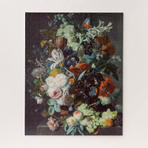 Stillleben Blumen und Früchte von Jan van Huysum