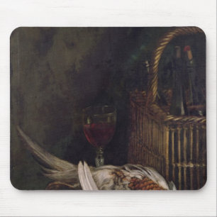 Stillleben Claude Monets   mit einem Fasan, c.1861 Mousepad