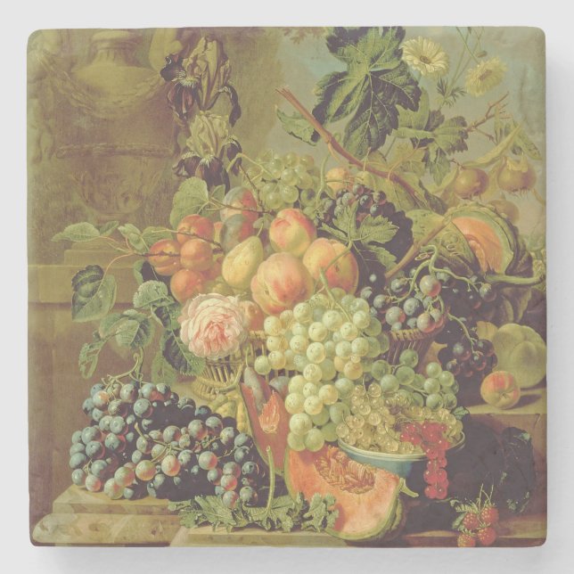 Stillleben der Frucht Steinuntersetzer (Vorderseite)