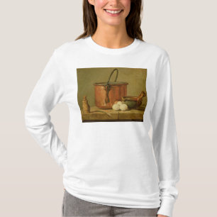Stillleben der Kochgeräte, großer Kessel T-Shirt