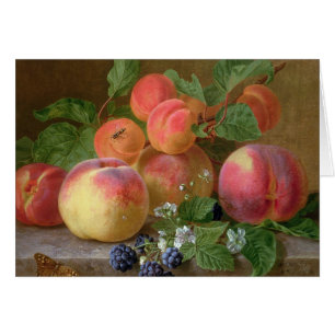 Stillleben der Pfirsiche