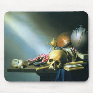Stillleben: Eine Allegorie der Eitelkeiten Mousepad