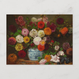 Stillleben   Eugène Delacroix Postkarte