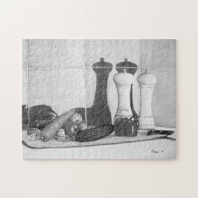 Stillleben Gemälde auf der Tafel (Horizontal)