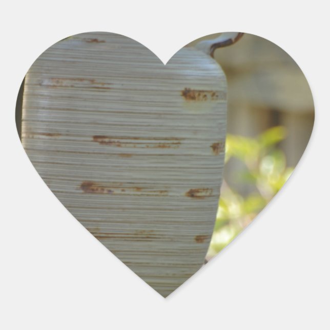 Stillleben Herz-Aufkleber (Vorderseite)