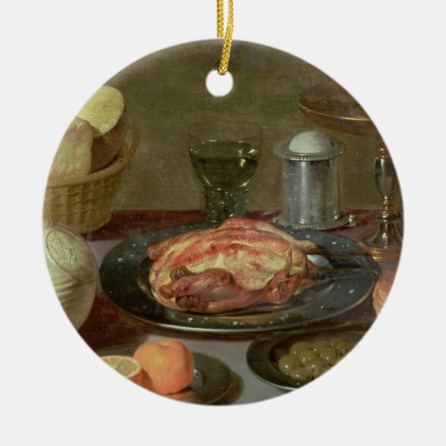 Stillleben Keramik Ornament (Vorne)