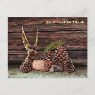 Stillleben mit Adler Postkarte