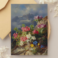 Stillleben mit alpinen Blume - Andreas Lach