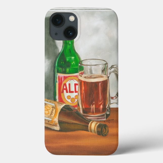 Stillleben mit Bier von Jennifer Goldberger Case-Mate iPhone Hülle (Rückseite)
