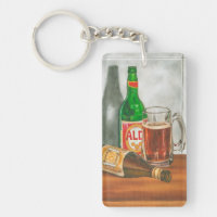 Stillleben mit Bier von Jennifer Goldberger