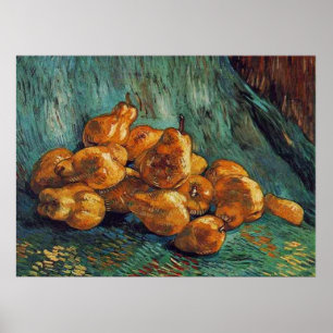 Stillleben mit Birnen, Van Gogh Poster