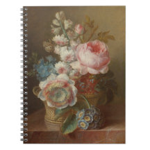 Stillleben mit Blume - Cornelis van Spaendonck