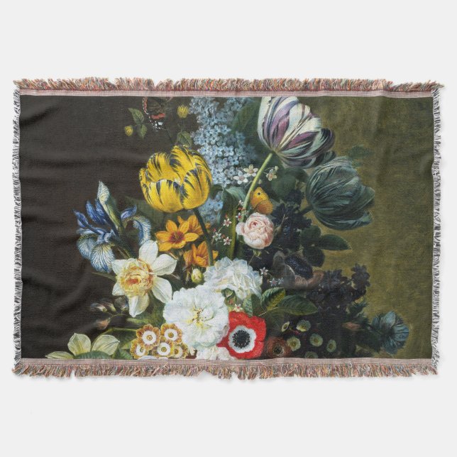 Stillleben mit Blume Decke (Vorderseite)