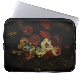 Stillleben mit Blume Laptopschutzhülle