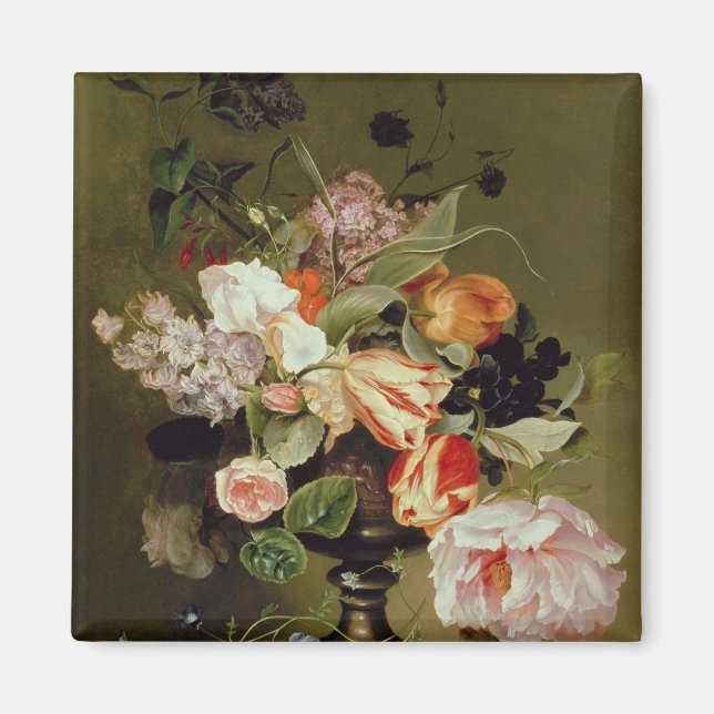 Stillleben mit Blume Magnet (Vorne)