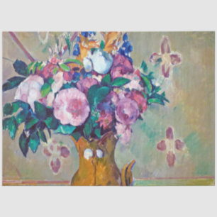 Stillleben mit Blume, Paul Cezanne Seidenpapier