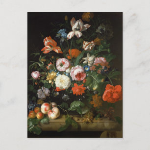 Stillleben mit Blume Postkarte