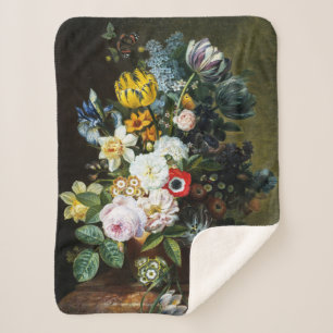 Stillleben mit Blume Sherpadecke