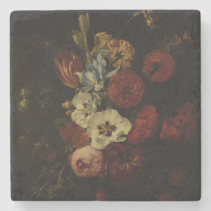 Stillleben mit Blume Steinuntersetzer