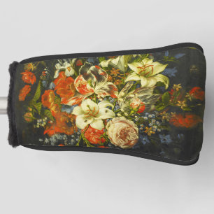 Stillleben mit Blume und Obst Golf Headcover