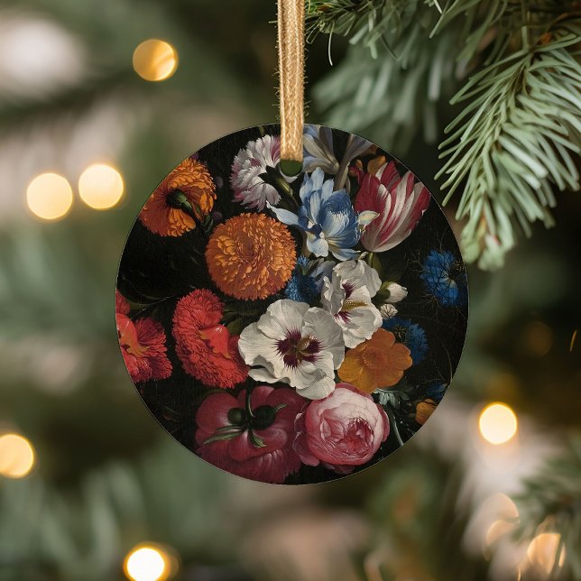 Stillleben mit Bouquet von Blume | Johan Johnsen Keramik Ornament (Von Creator hochgeladen)