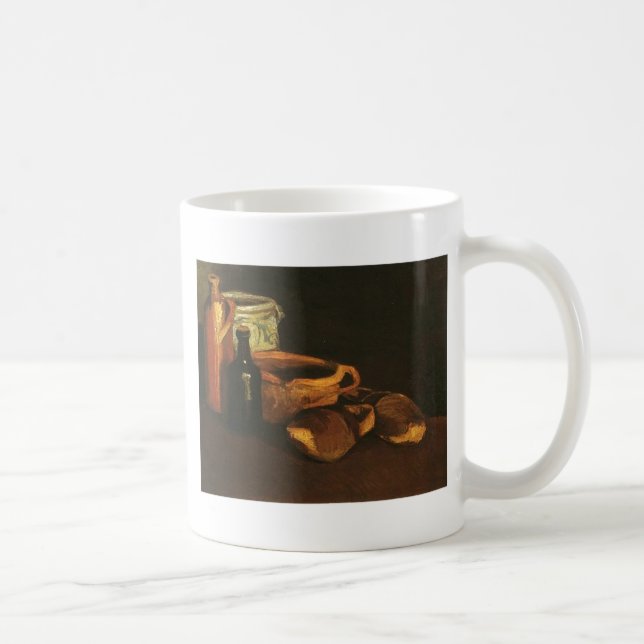 Stillleben mit Clogs und Pots, Van Gogh Kaffeetasse (Rechts)