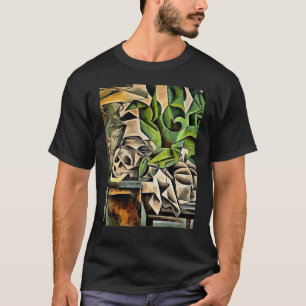 Stillleben mit Cranium Geometric Vanitas Art T-Shirt
