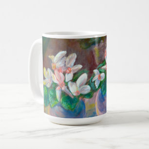 Stillleben mit Cyclamen Kaffeetasse