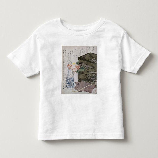 Stillleben mit einem Camelia, c.1820 Kleinkind T-shirt (Vorderseite)